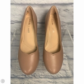 Shoes Heels Stiletto By Clarks In Tan, Size: 7 Clarks leather shoes for daily wear