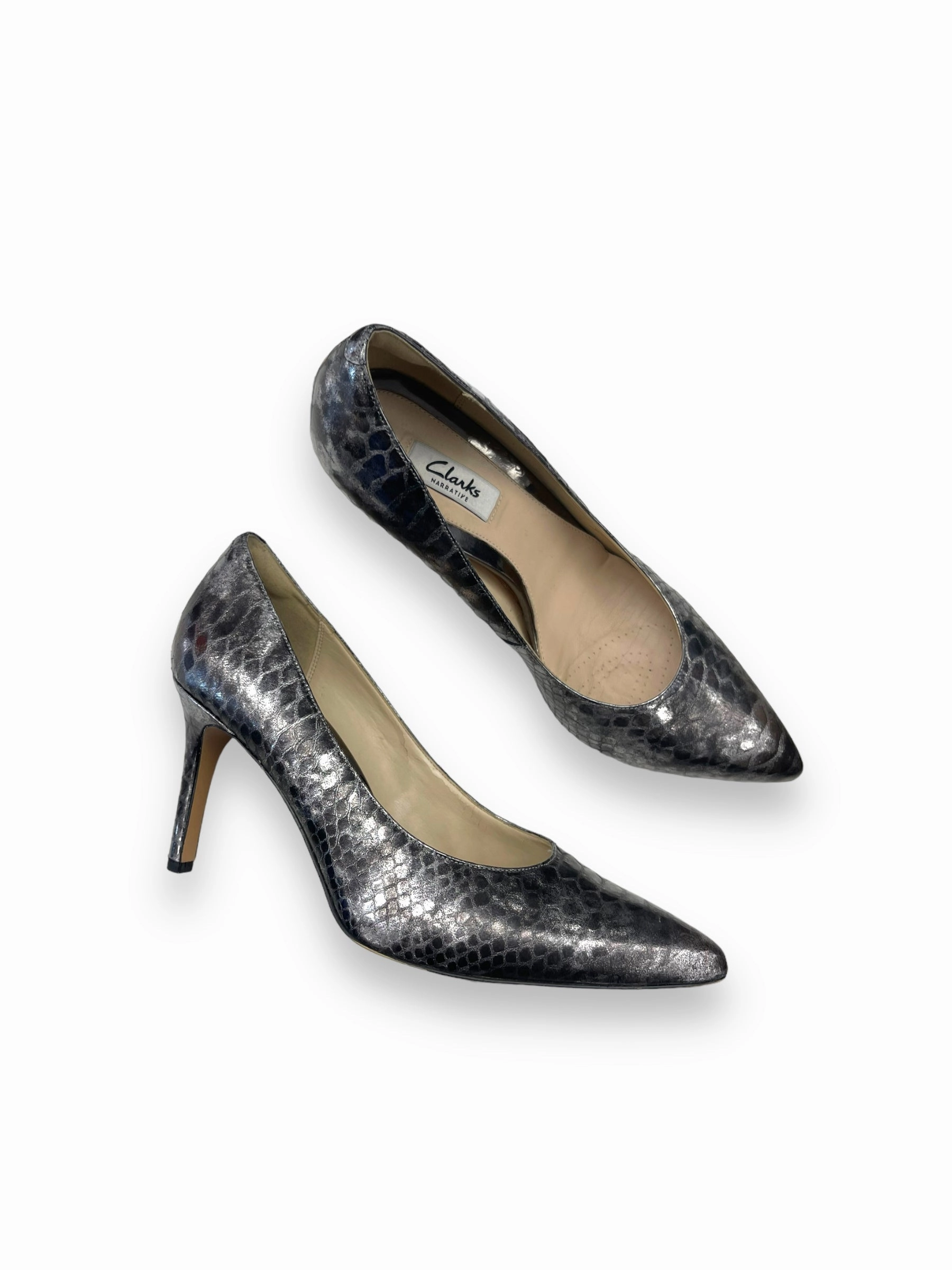 Shoes Heels Stiletto By Clarks  Size: 10 Leather Footwear