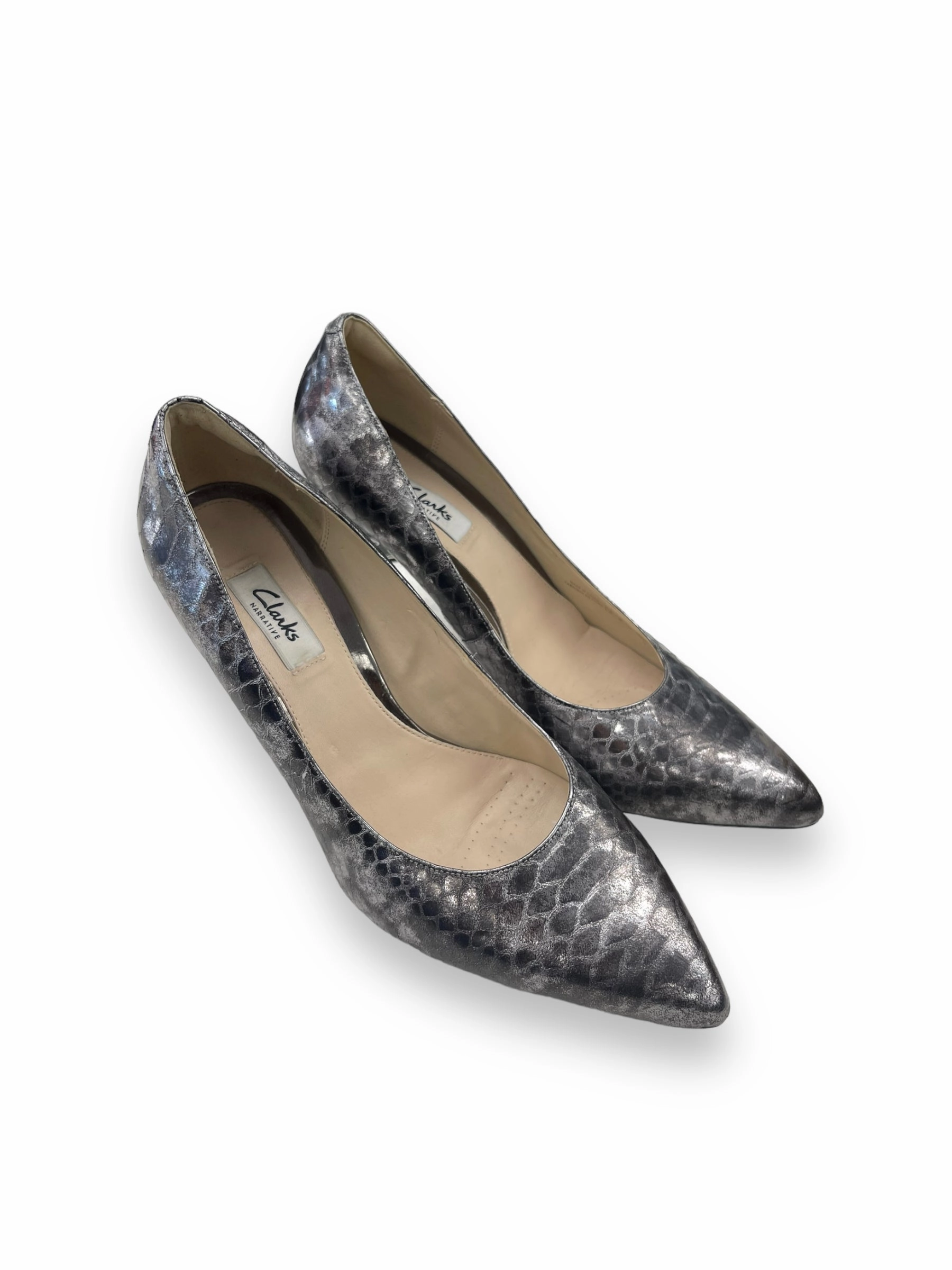 Shoes Heels Stiletto By Clarks  Size: 10 Leather Footwear