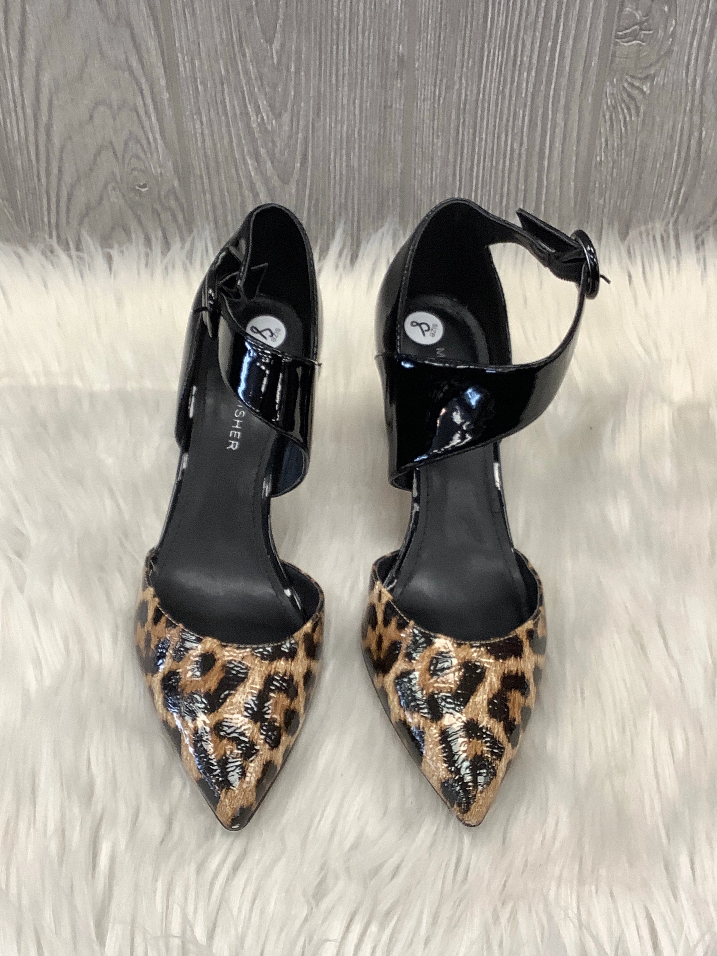 Shoes Heels Stiletto By Marc Fisher In Animal Print, Size: 8 Fashion Heels