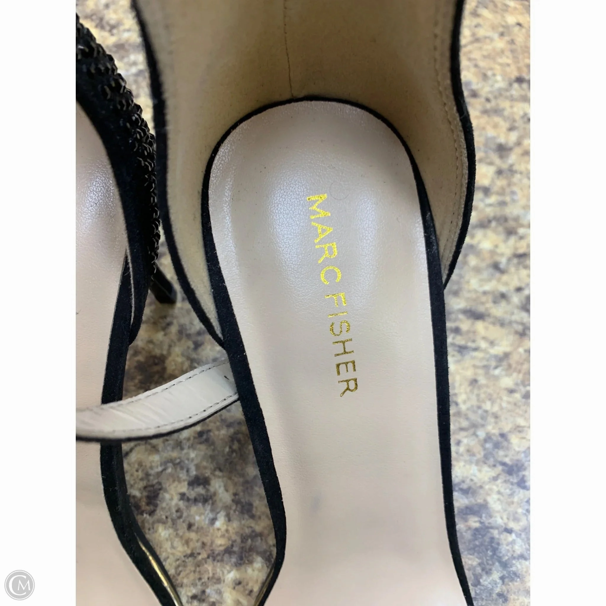 Shoes Heels Stiletto By Marc Fisher In Black, Size: 10 Fashion Heels