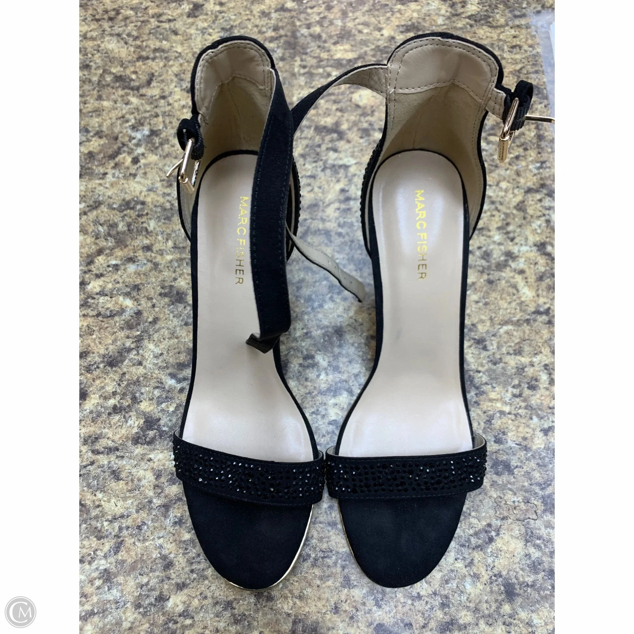 Shoes Heels Stiletto By Marc Fisher In Black, Size: 10 Fashion Heels