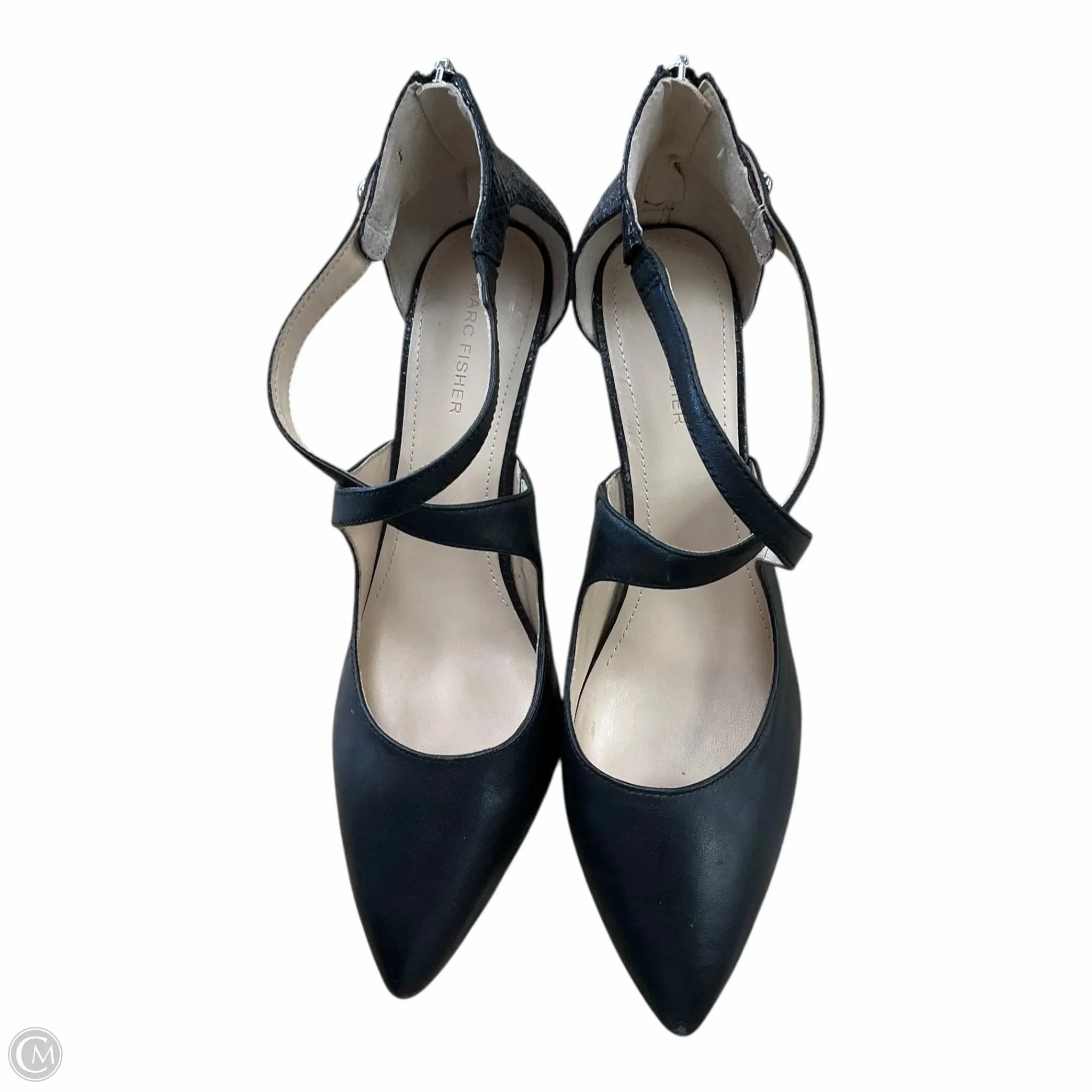 Shoes Heels Stiletto By Marc Fisher In Black, Size: 11 Fashion Heels