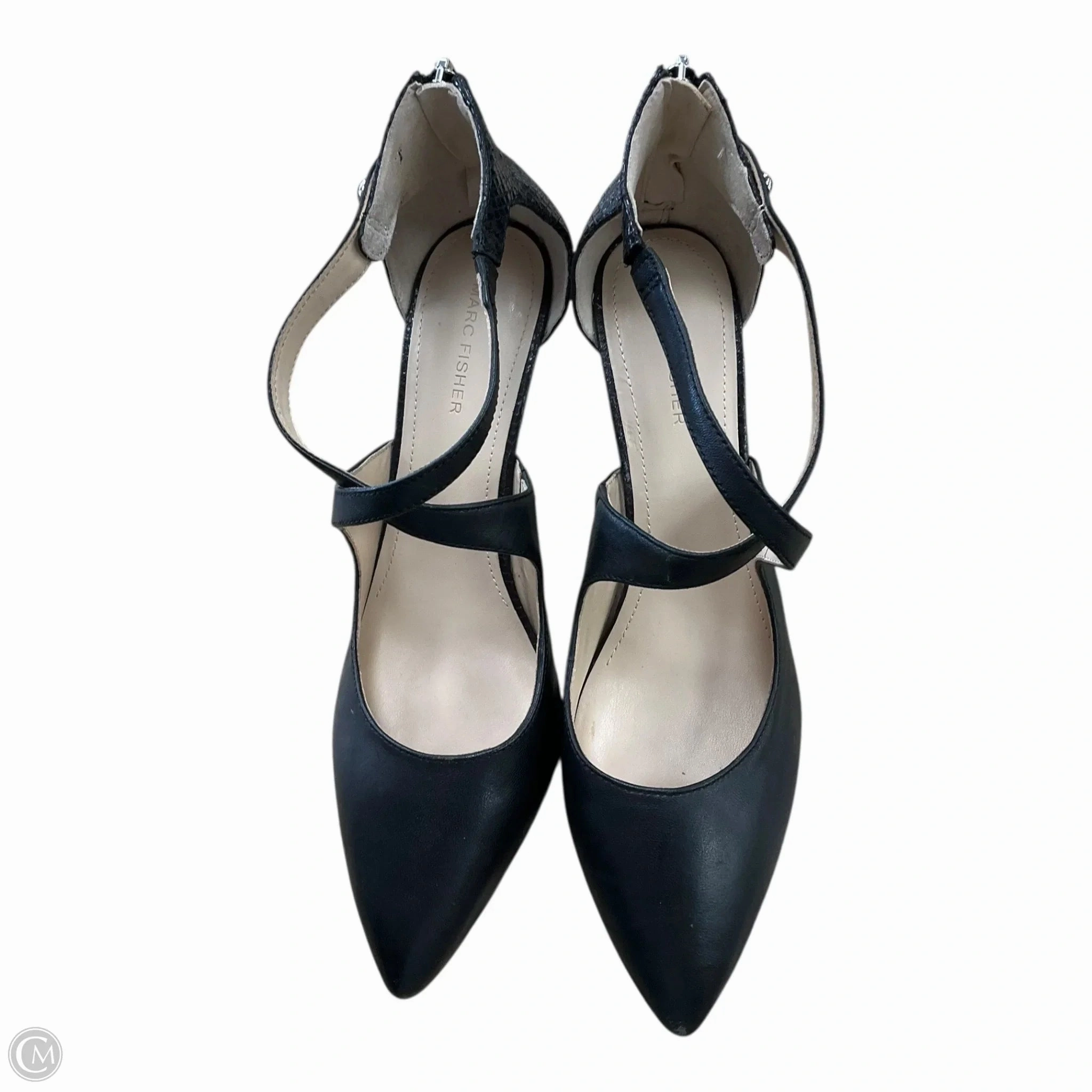 Shoes Heels Stiletto By Marc Fisher In Black, Size: 11 Marc Fisher fashion shoes with block heels