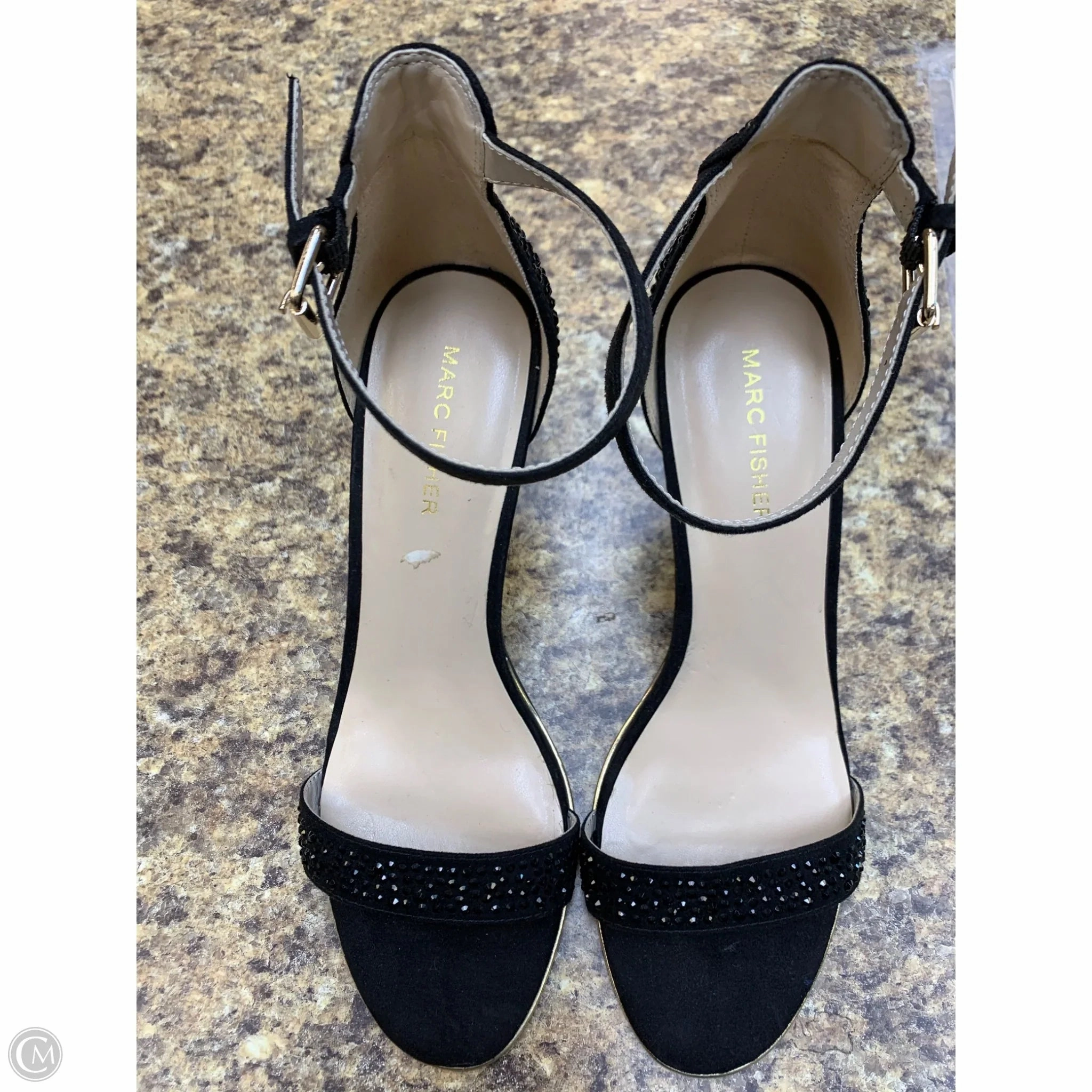 Shoes Heels Stiletto By Marc Fisher In Black, Size: 8.5 Marc Fisher fashion shoes with block heels