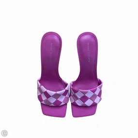 Shoes Heels Stiletto By Marc Fisher In Pink, Size: 7.5 Marc Fisher fashion shoes with block heels