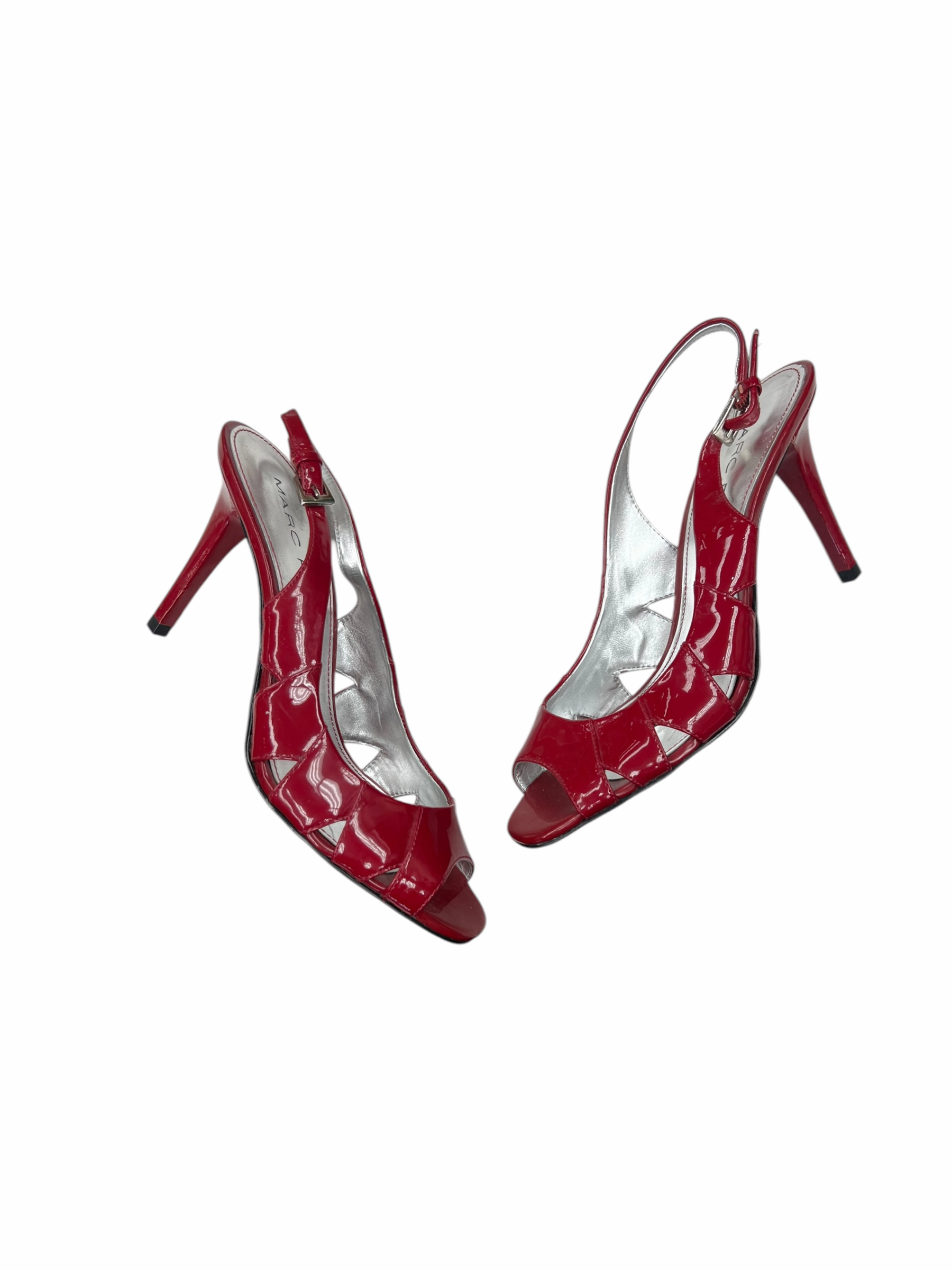 Shoes Heels Stiletto By Marc Fisher In Red, Size: 7 Fashion Heels