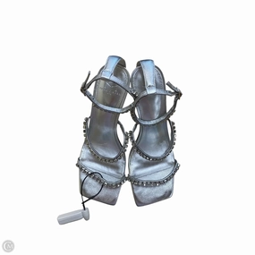 Shoes Heels Stiletto By Marc Fisher In Silver, Size: 7 Marc Fisher fashion shoes with block heels
