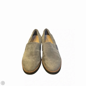 Shoes Heels Wedge By Clarks In Grey, Size: 9 Clarks leather shoes for daily wear