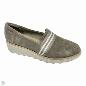 Shoes Heels Wedge By Clarks In Taupe, Size: 6.5 Clarks leather shoes for daily wear