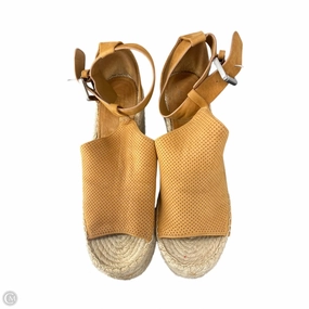 Shoes Heels Wedge By Marc Fisher In Brown, Size: 9 Marc Fisher fashion shoes with block heels