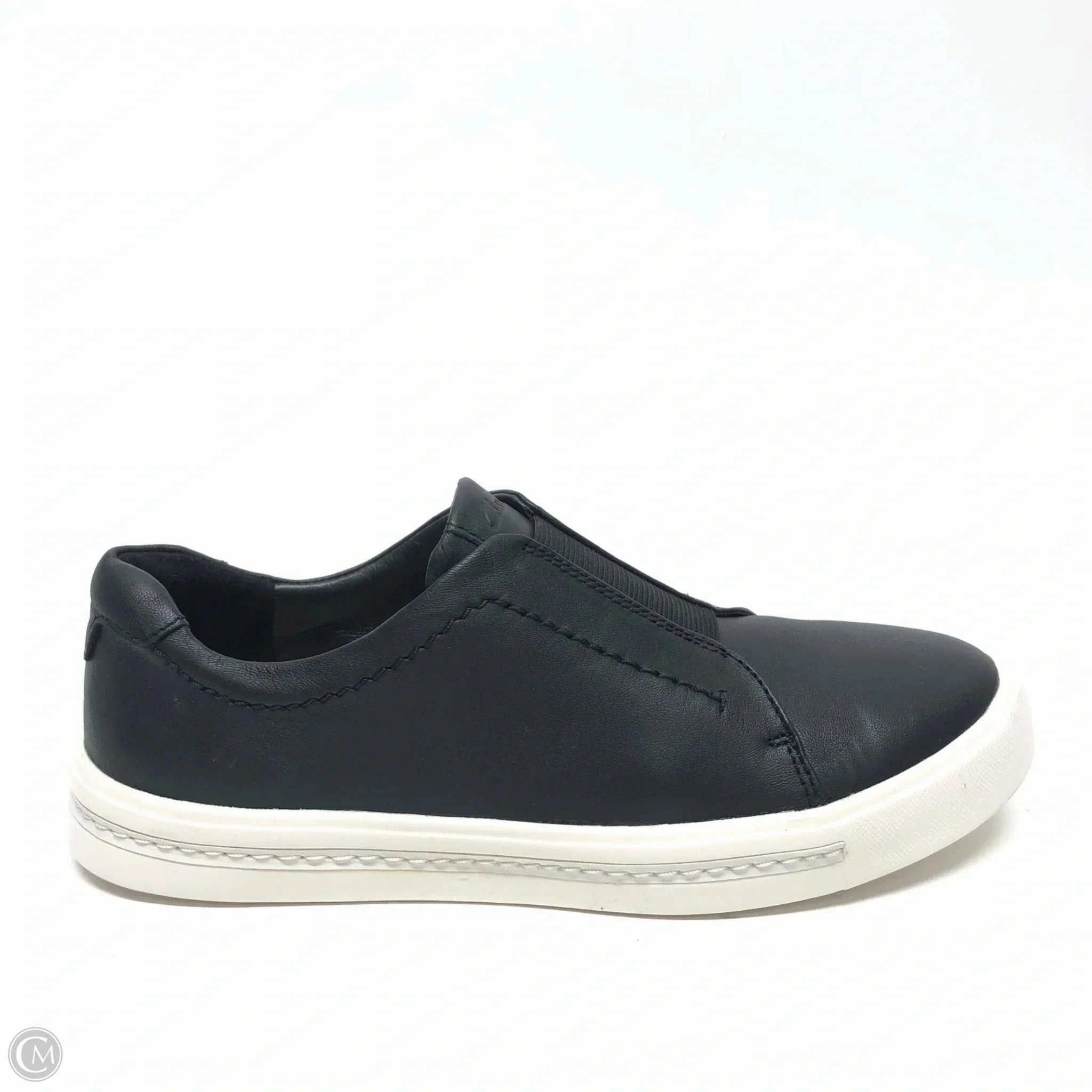 Shoes Sneakers By Clarks In Black, Size: 8 Clarks leather shoes for daily wear