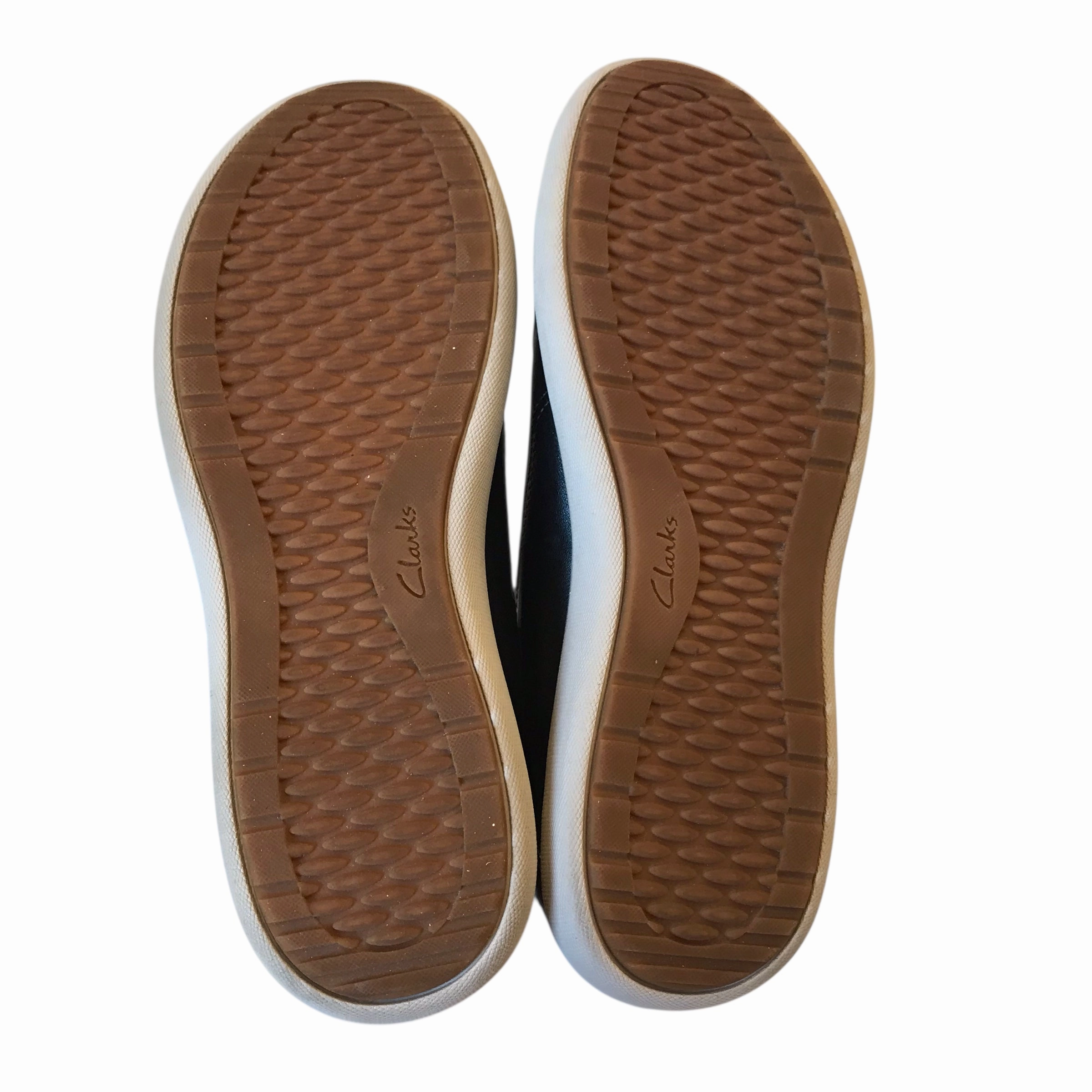 Shoes Sneakers By Clarks In Black, Size:9 Leather Footwear