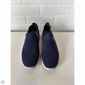 Shoes Sneakers By Clarks In Blue & White, Size: 9 Clarks leather shoes for daily wear