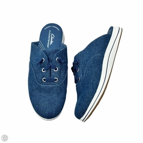 Shoes Sneakers By Clarks In Blue, Size: 7.5 Clarks leather shoes for daily wear