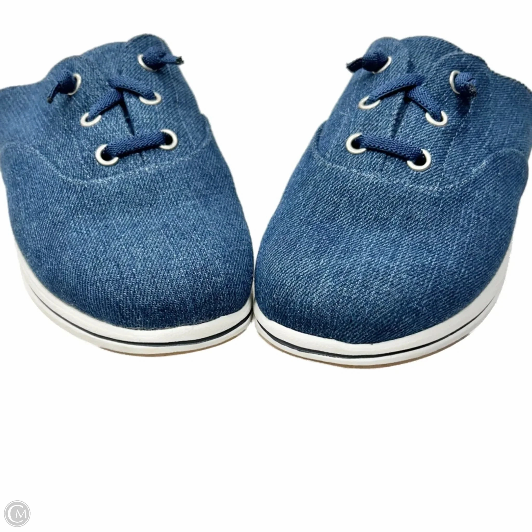 Shoes Sneakers By Clarks In Blue, Size: 7.5 Leather Footwear