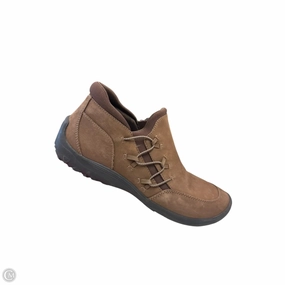 Shoes Sneakers By Clarks In Brown, Size: 10 Clarks leather shoes for daily wear