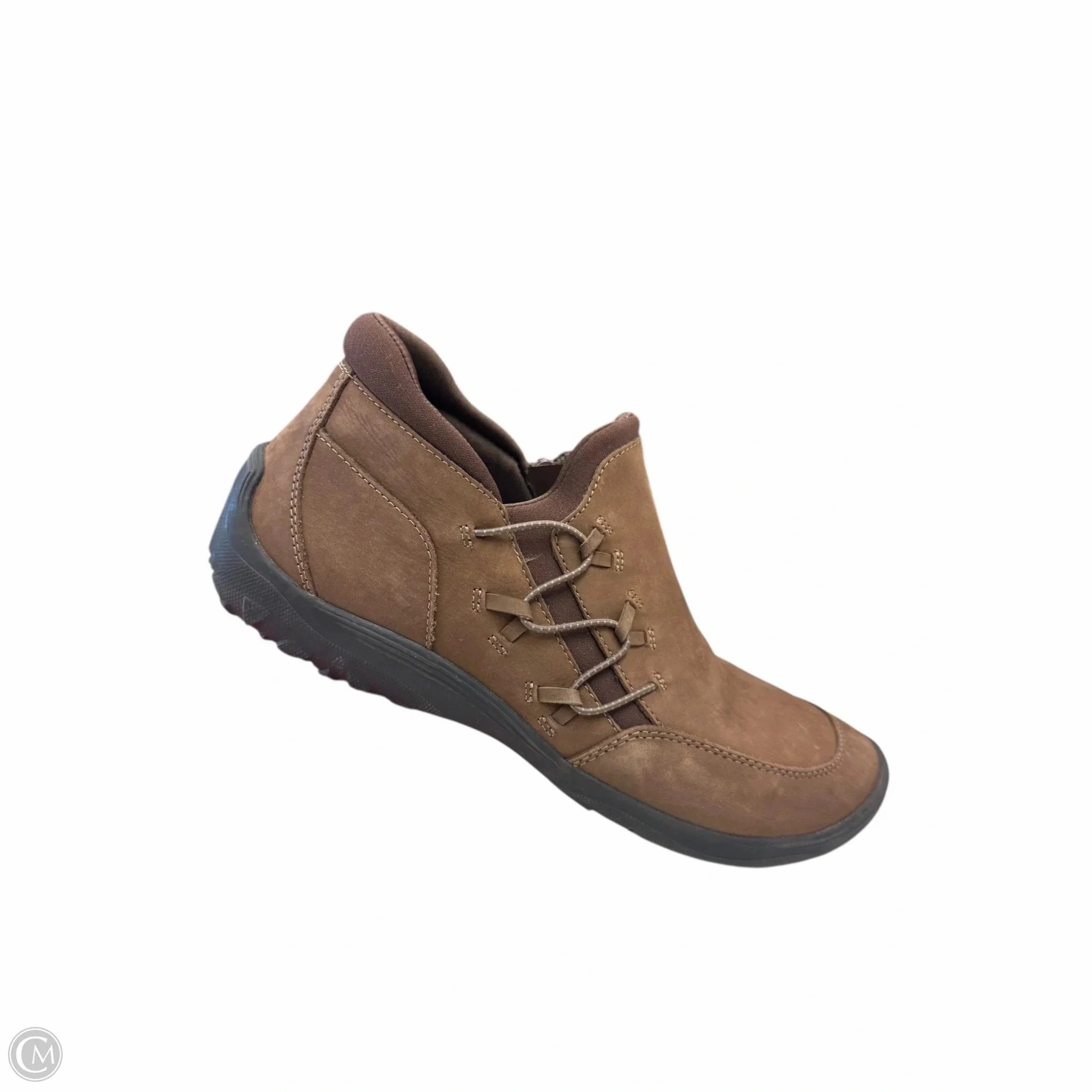 Shoes Sneakers By Clarks In Brown, Size: 10 Clarks leather shoes for daily wear