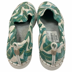 Shoes Sneakers By Clarks In Green & White, Size:8.5 Clarks leather shoes for daily wear