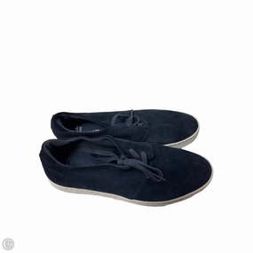 Shoes Sneakers By Clarks In Navy, Size: 9.5 Clarks leather shoes for daily wear