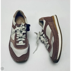 Shoes Sneakers By Clarks In Purple, Size: 7.5 Clarks leather shoes for daily wear