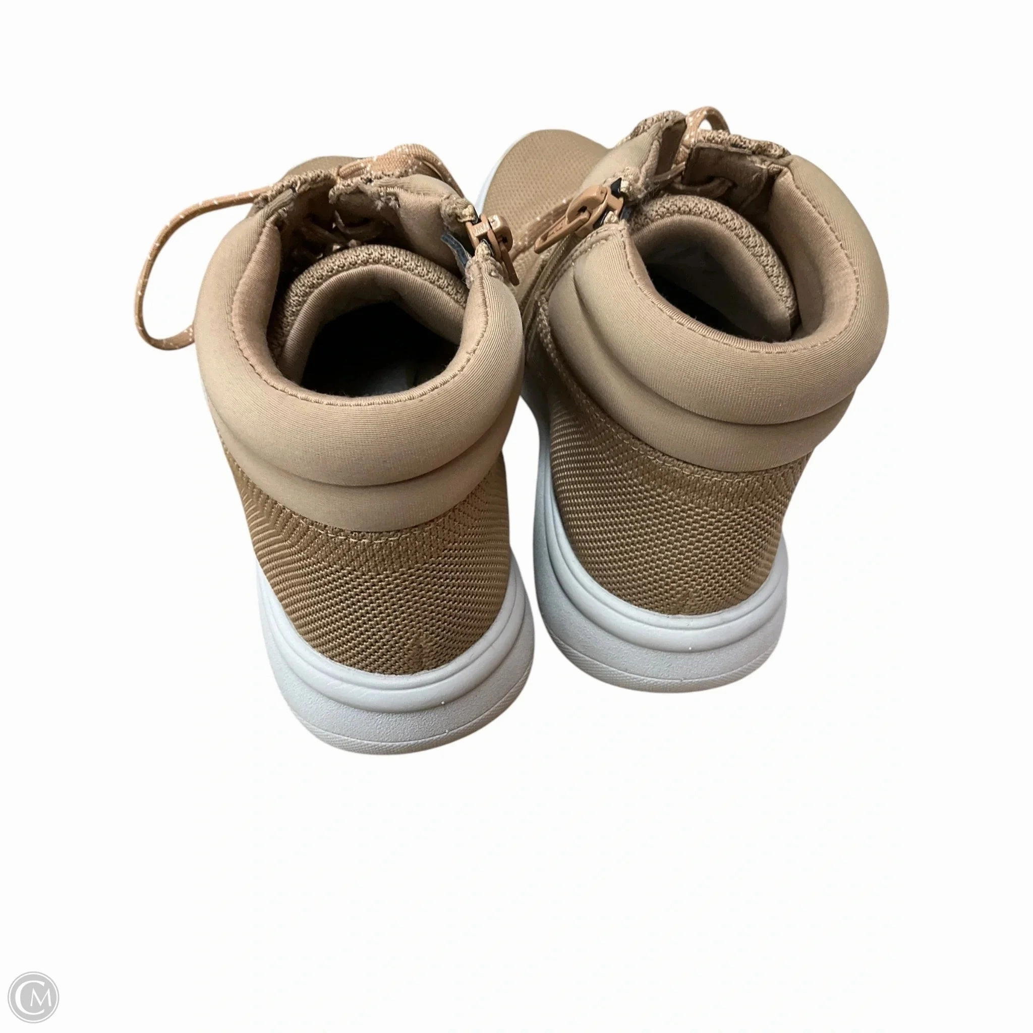 Shoes Sneakers By Clarks In Tan, Size: 6 Leather Footwear