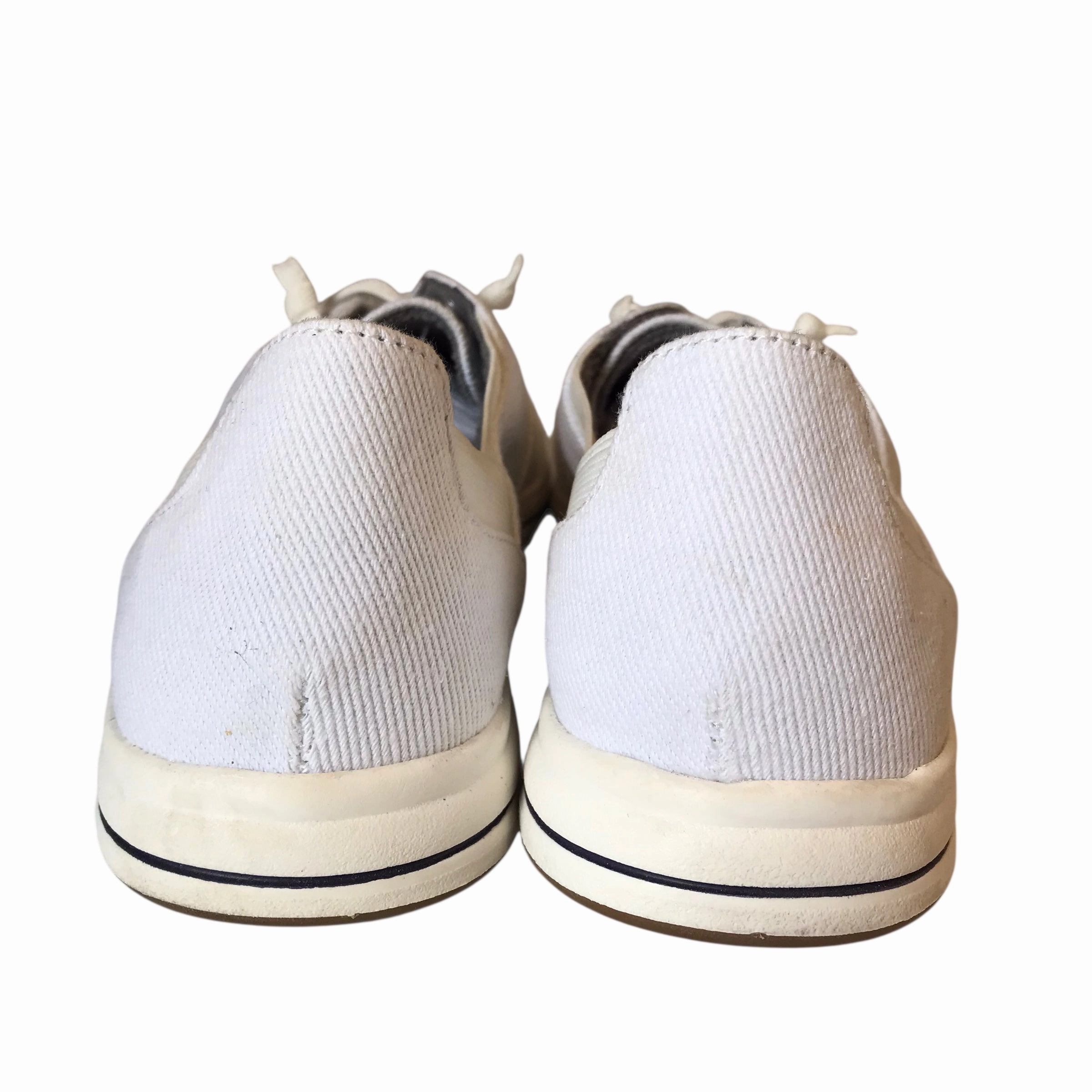 Shoes Sneakers By Clarks In White, Size:7 Leather Footwear