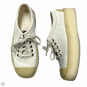 Shoes Sneakers Platform By Clarks In Beige, Size: 7 Clarks leather shoes for daily wear
