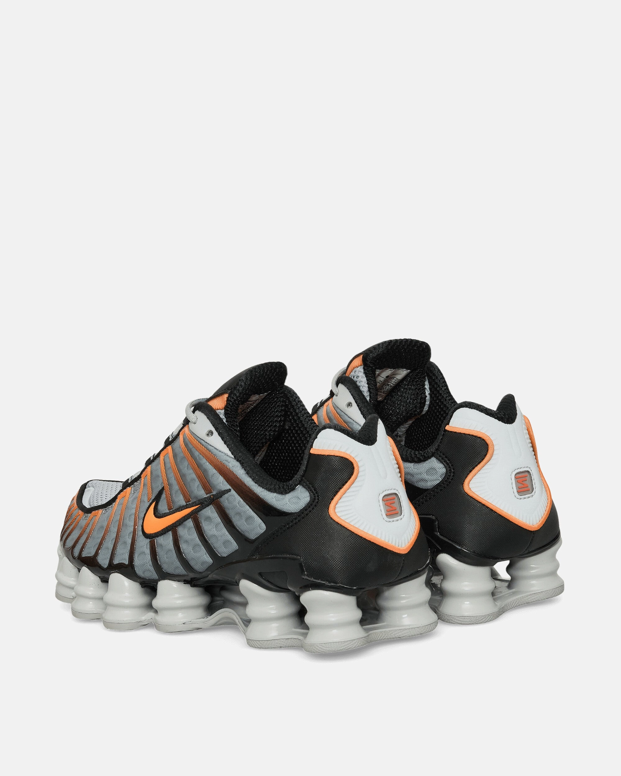 Shox TL Sneakers Smoke Grey / Bright Mandarin Flexible Shoes