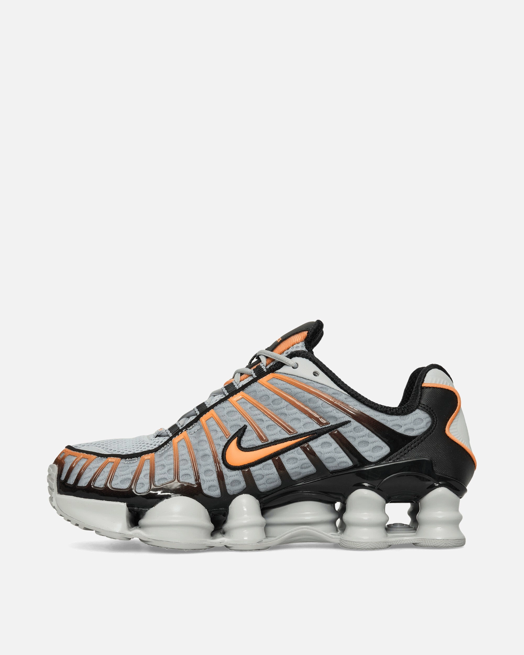 Shox TL Sneakers Smoke Grey / Bright Mandarin Flexible Shoes