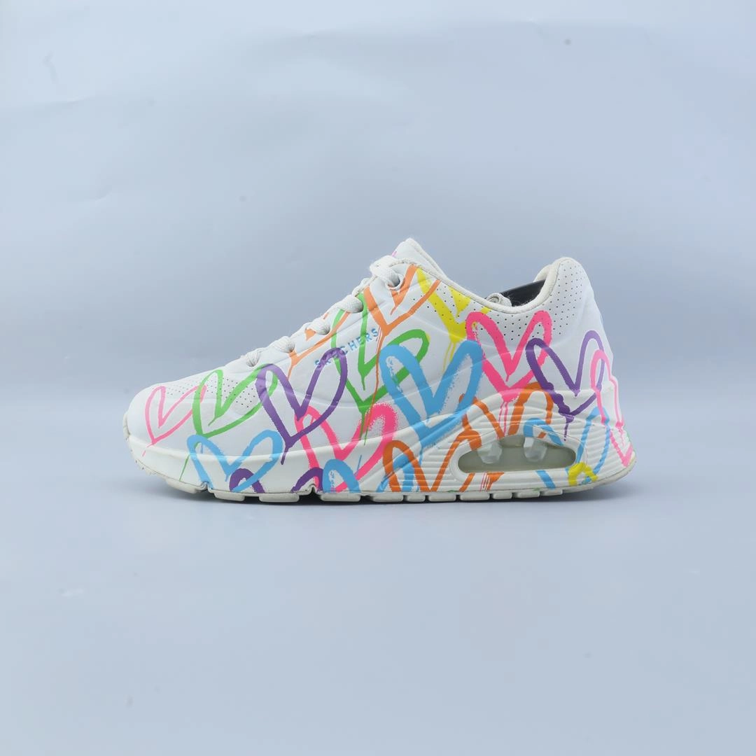 SKECHERS JGOLDCROWN: UNO - HIGHLIGHT LOVE Skechers comfortable casual shoes