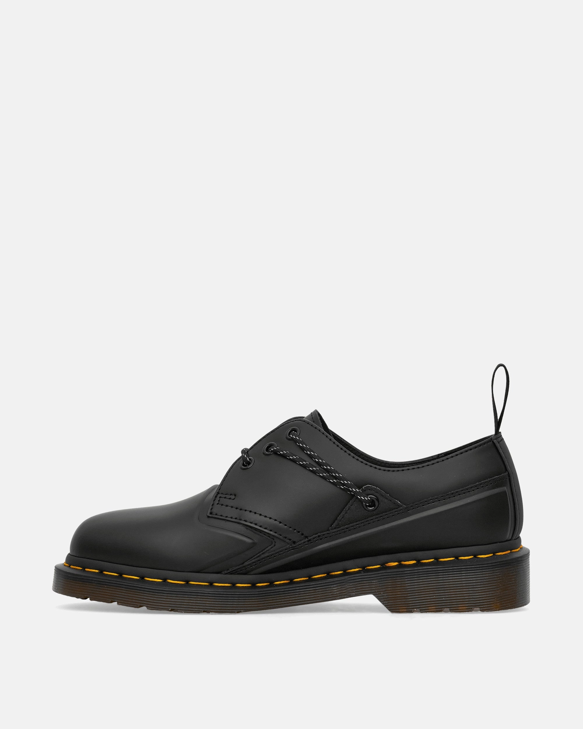 Slam Jam 1461 Leather Shoes Black Smooth Leather Boots