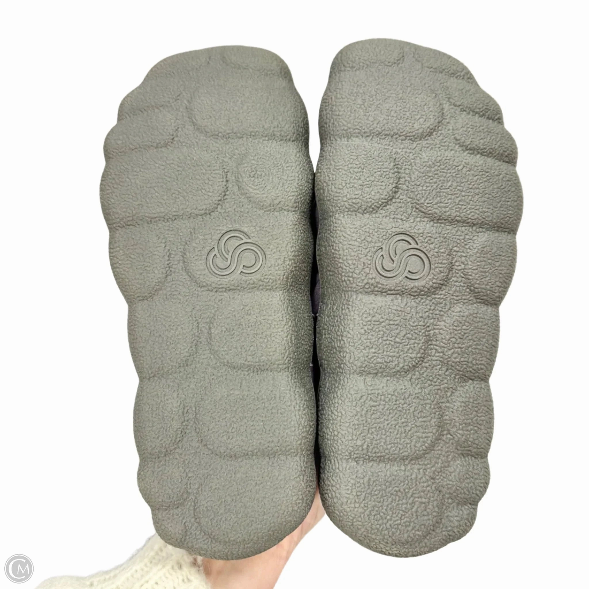 Slippers By Clarks In Purple, Size: 7 Leather Footwear