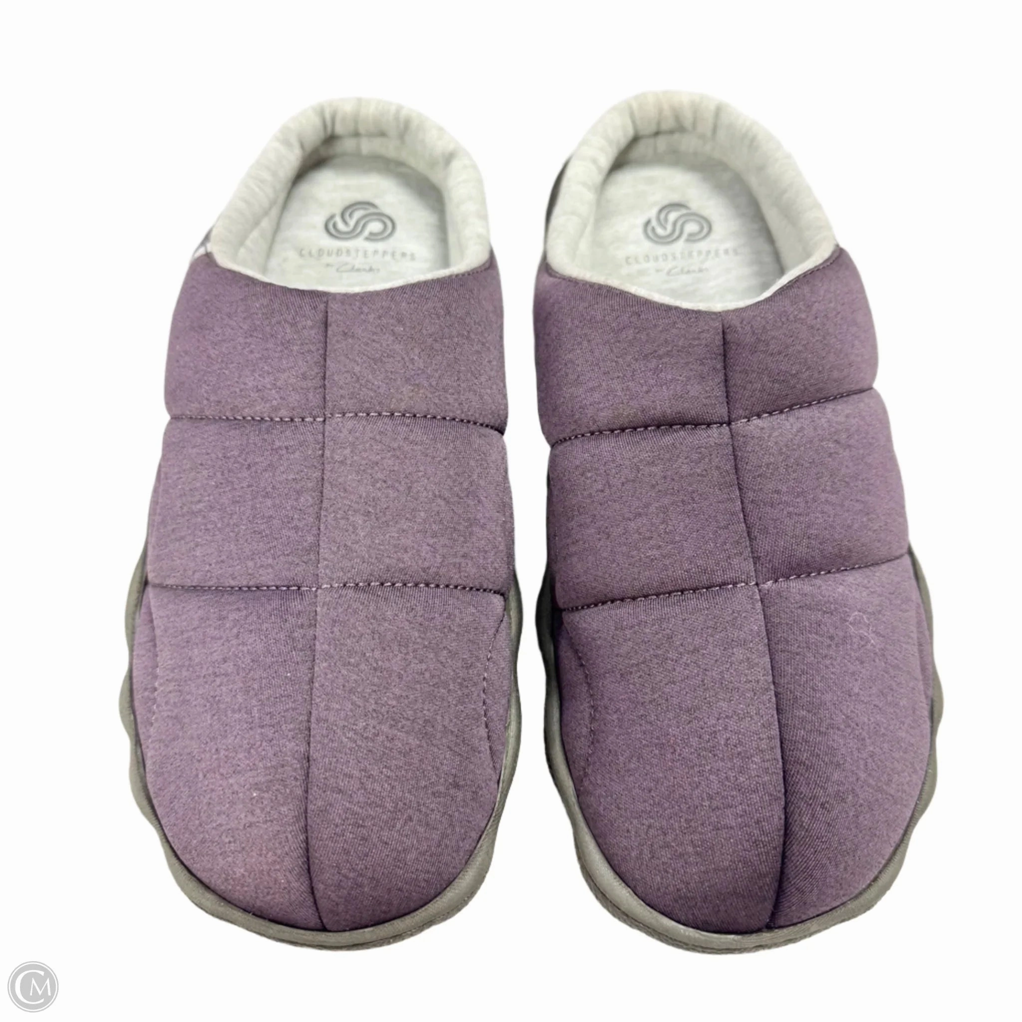Slippers By Clarks In Purple, Size: 7 Clarks leather shoes for daily wear
