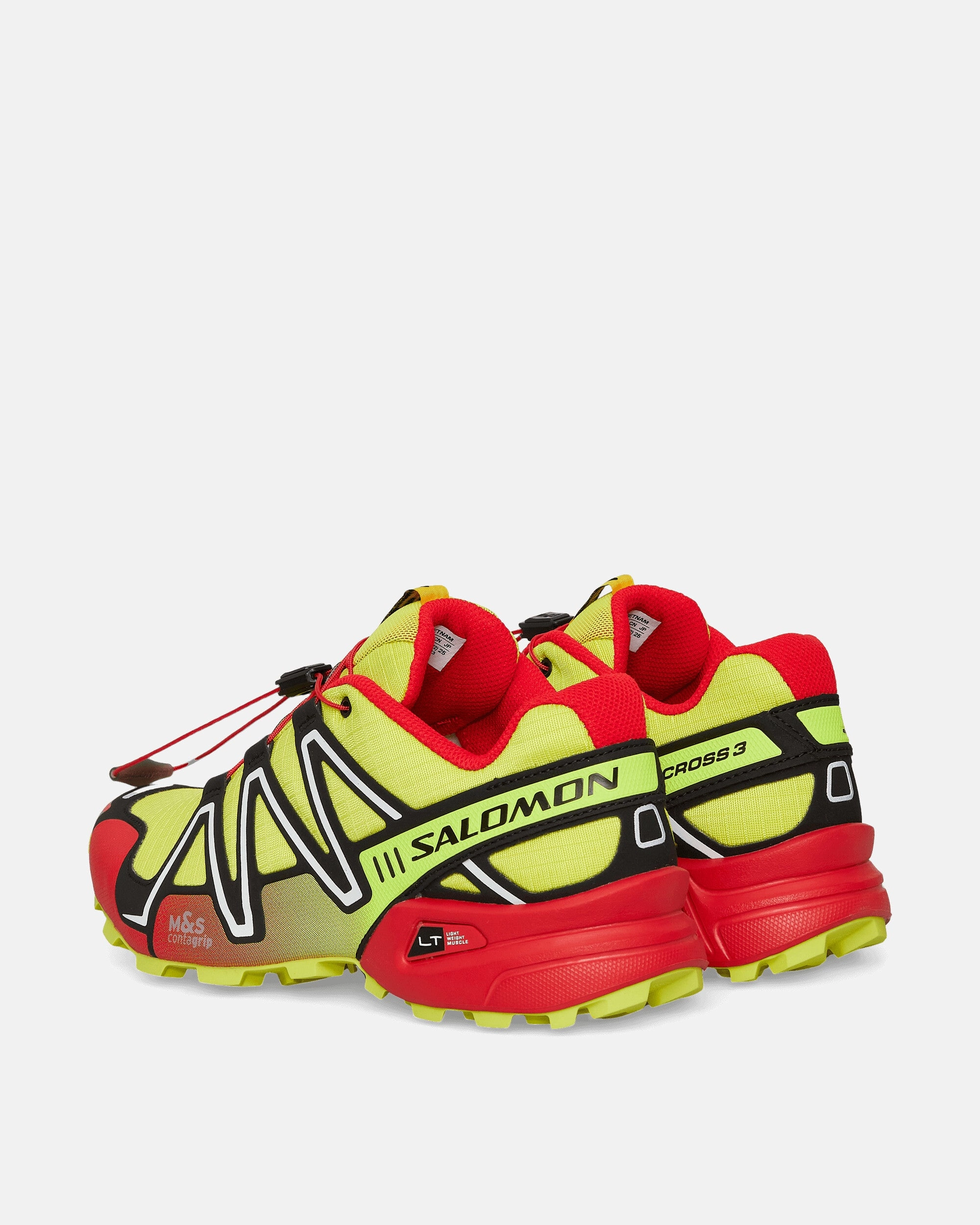 Speedcross 3 Sneakers Sulphur Spring / High Risk Red / Black Mountain Trail Runners