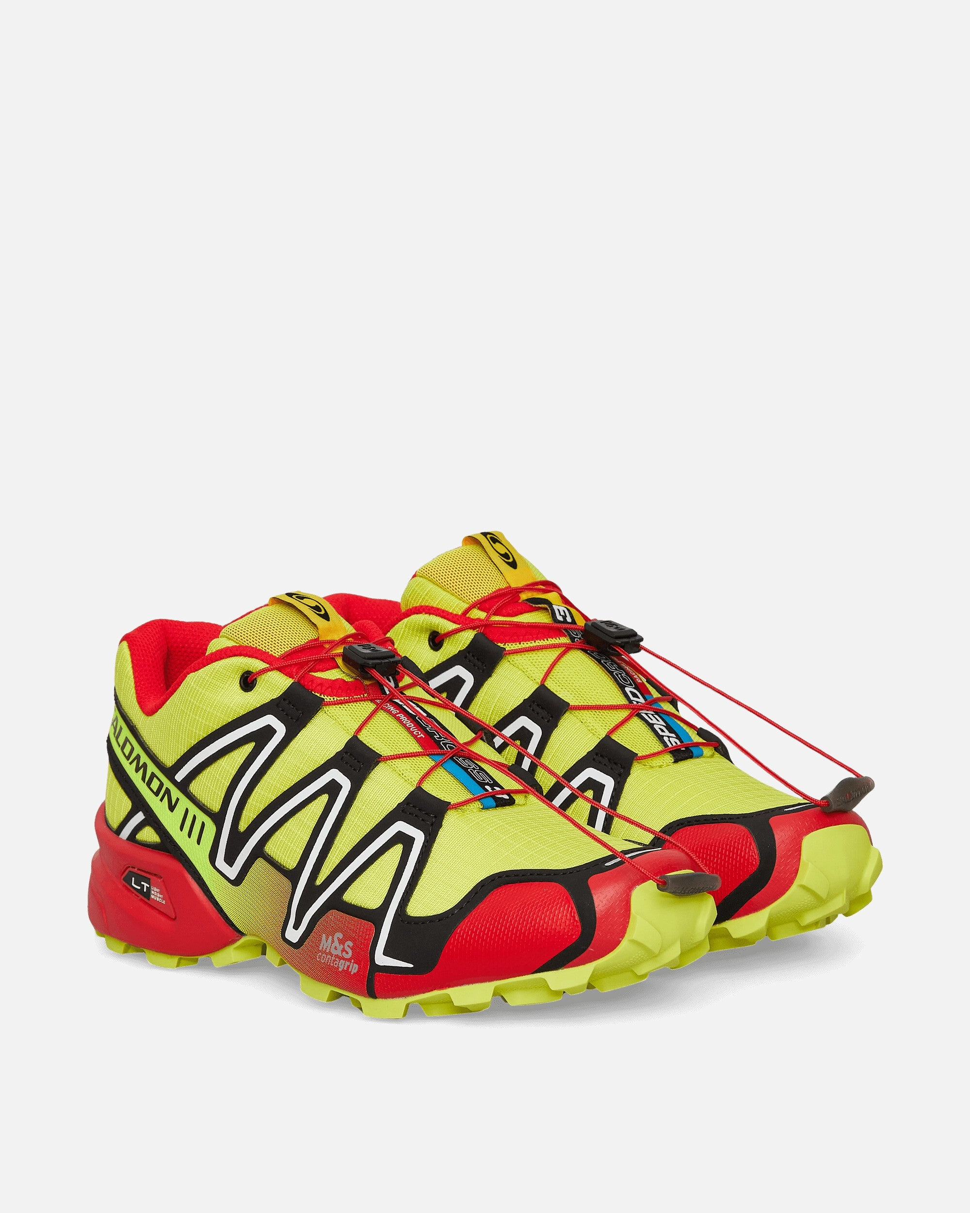 Speedcross 3 Sneakers Sulphur Spring / High Risk Red / Black Mountain Trail Runners