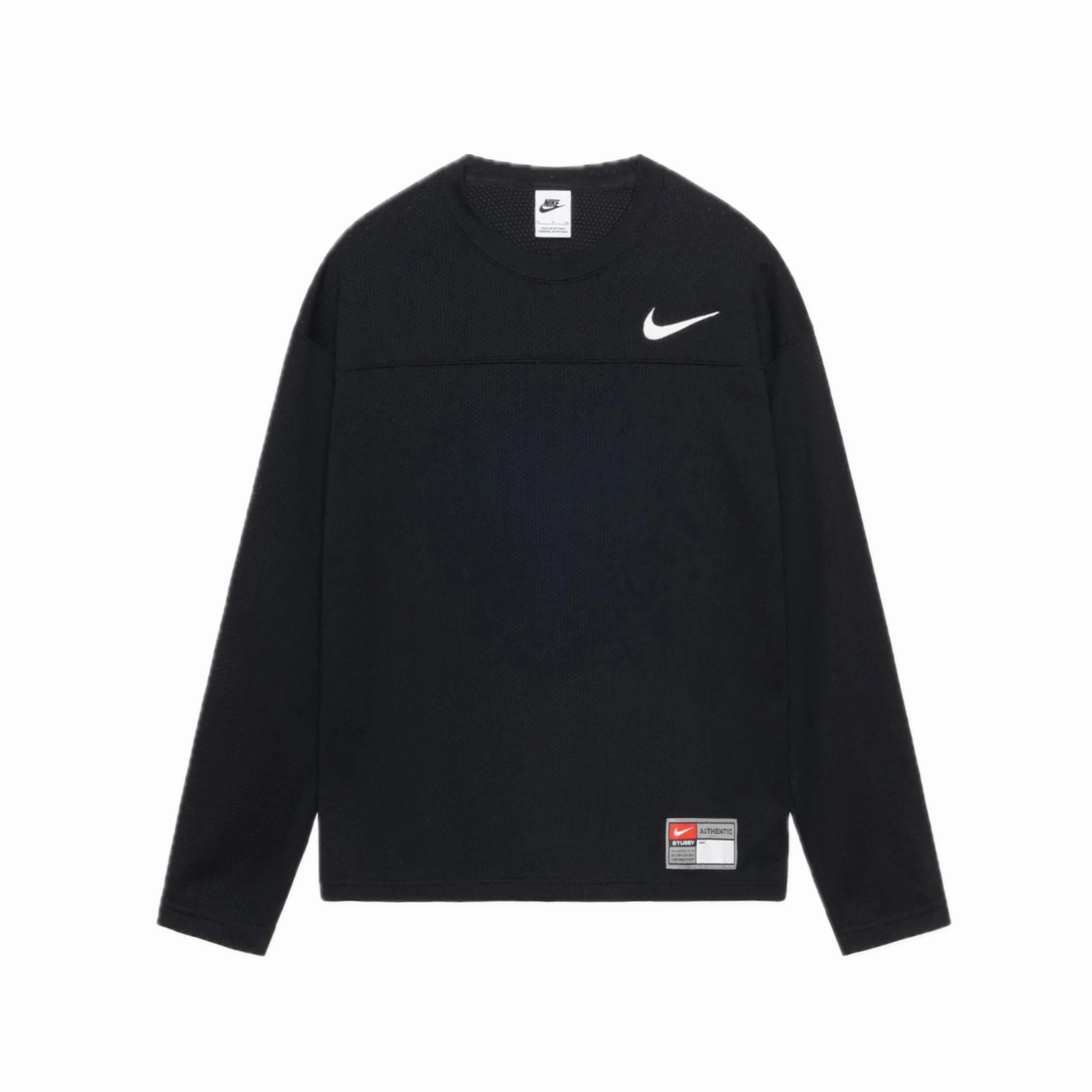 Stussy & Nike Dri Fit Mesh Jersey Black Nike casual sneakers with modern design