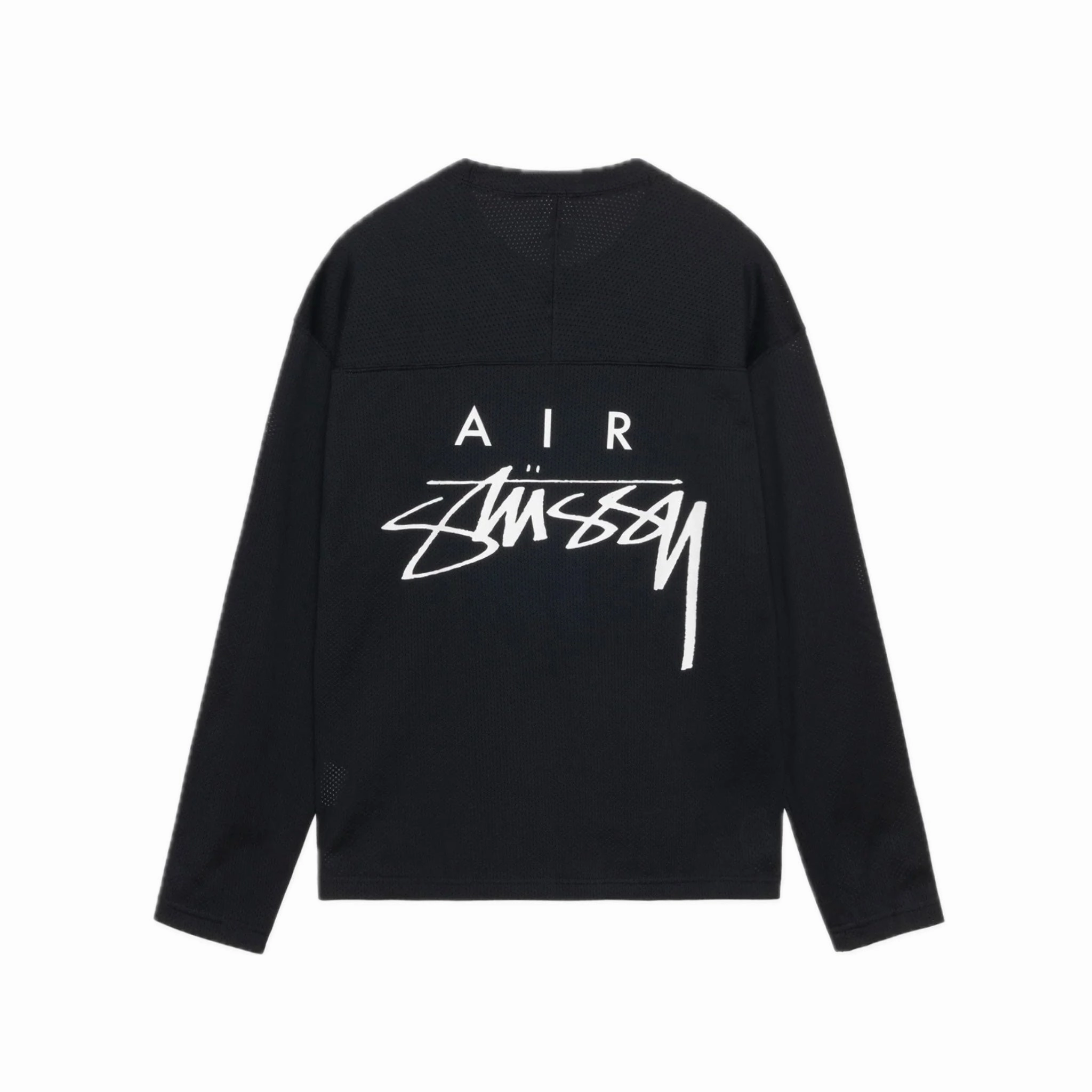 Stussy & Nike Dri Fit Mesh Jersey Black Street Shoes