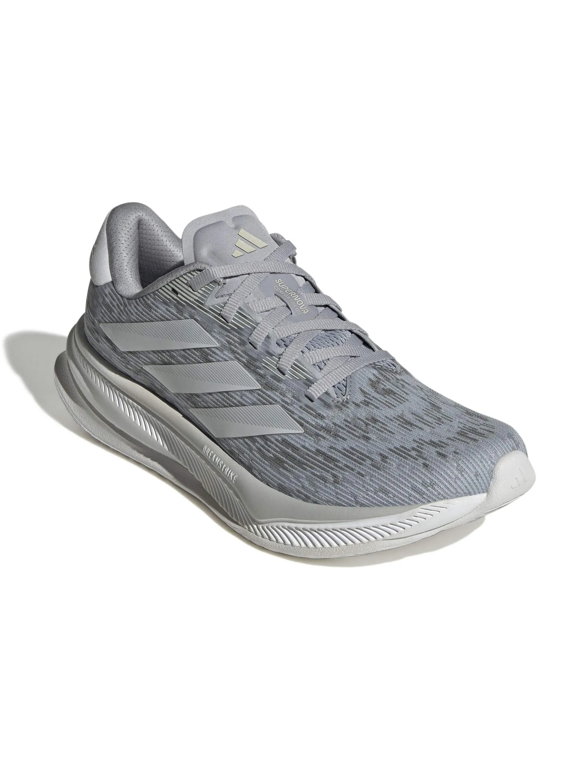 Supernova Comfortglide Running Shoes - Halo Silver/Grey One/Dash Grey Adidas trendy casual shoe styles