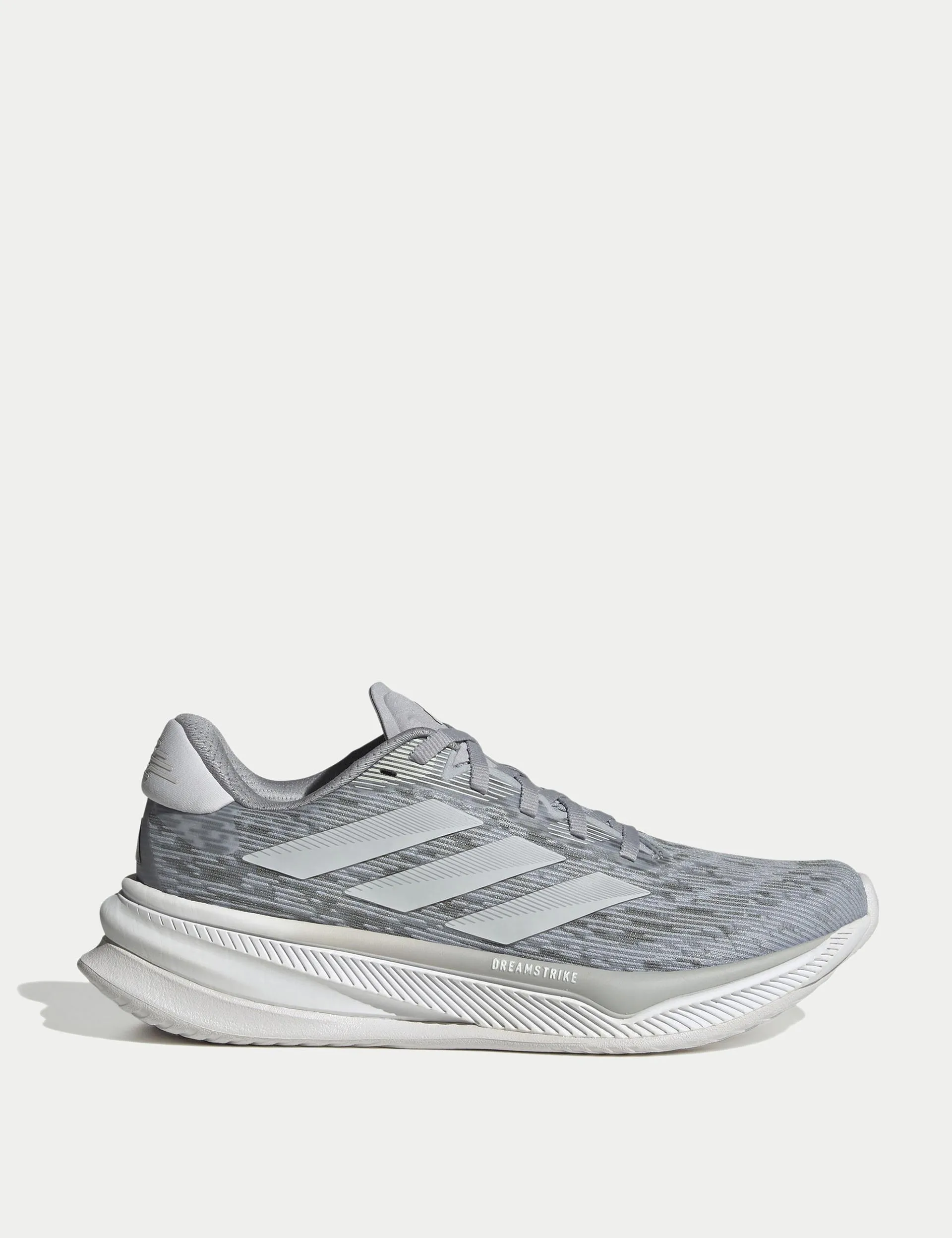 Supernova Comfortglide Running Shoes - Halo Silver/Grey One/Dash Grey Adidas everyday sneakers with comfort cushioning