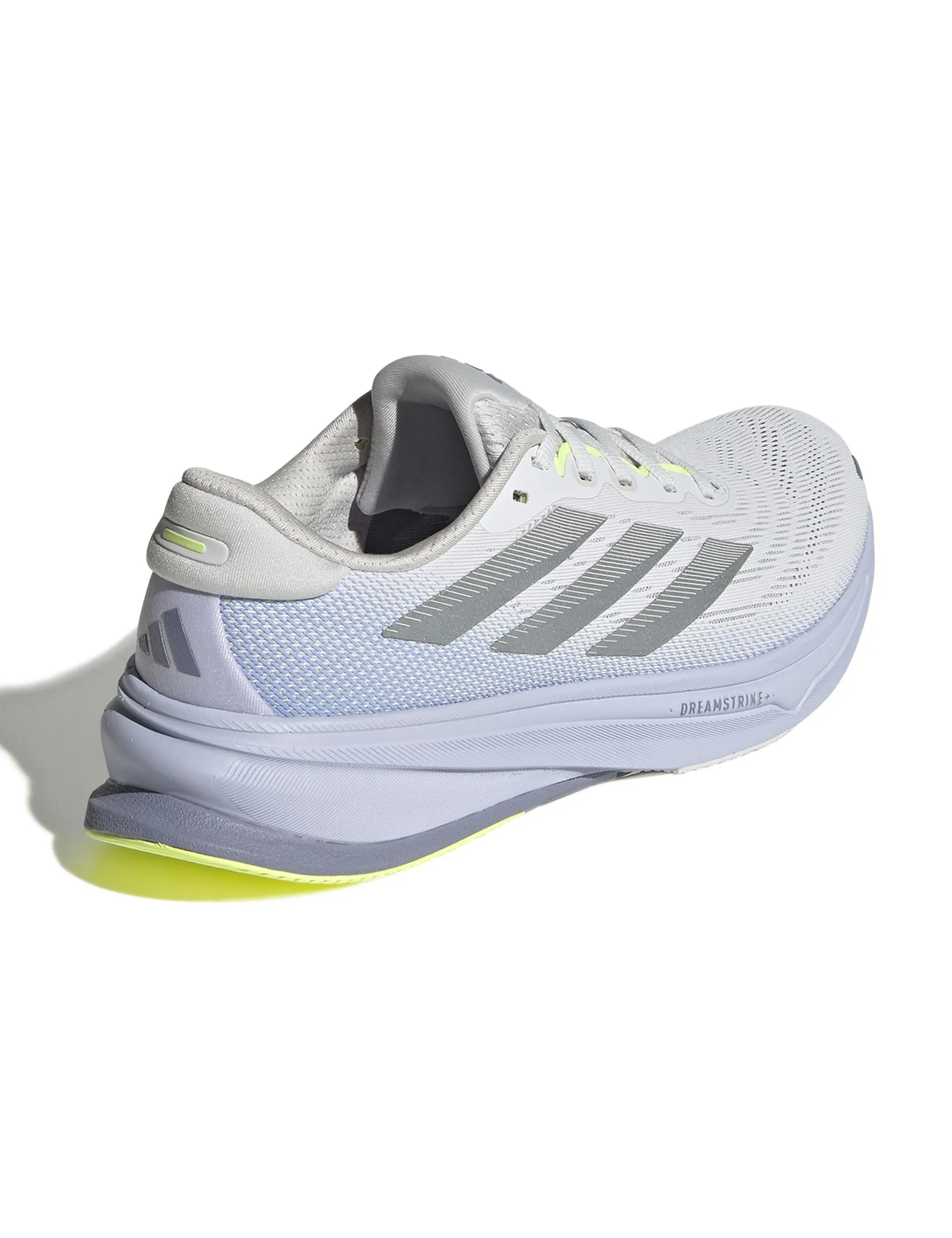 Supernova Rise 2 Running Shoes - Dash Grey/Matte Silver/Silver Violet Adidas trendy casual shoe styles