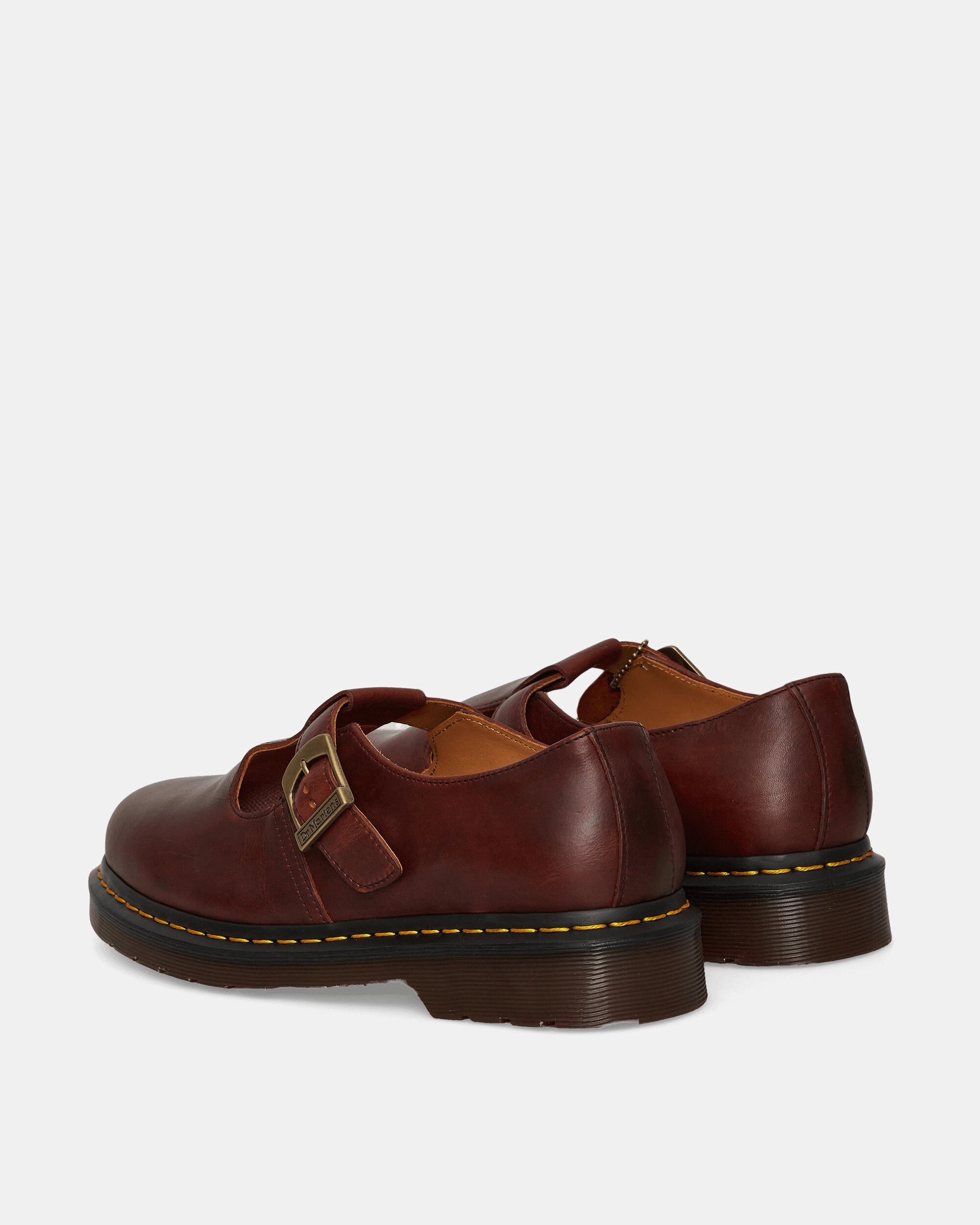 T-Bar Shoes Whiskey Smooth Leather Boots