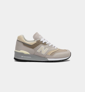 Teddy Santis x 997 Made In Usa Moonrock Driftwood Mens Lifestyle Shoe - Moonrock/Driftwood New Balance lifestyle sneakers with retro style