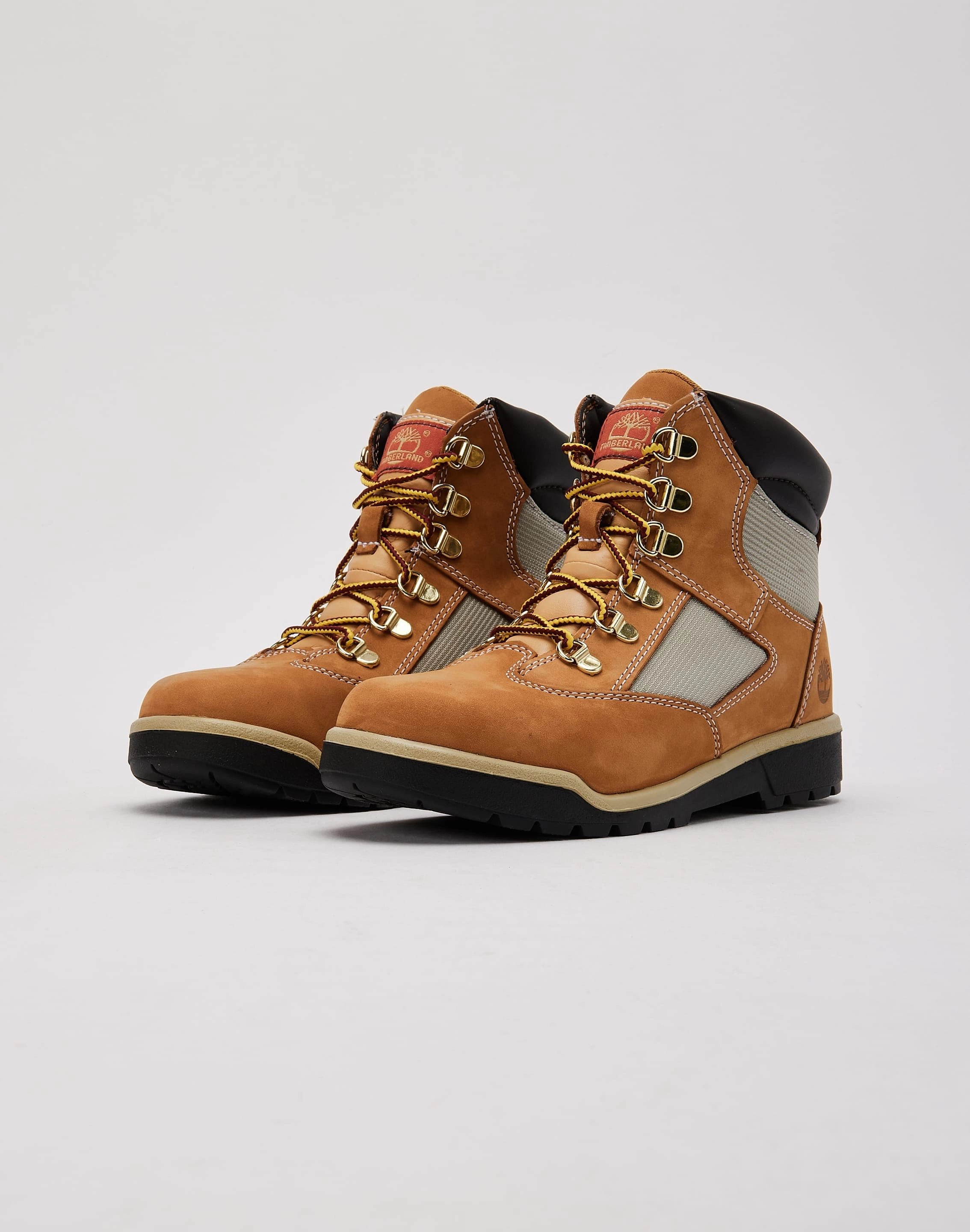 Timberland 6-Inch Field Boots Grade-School Urban Casual Footwear