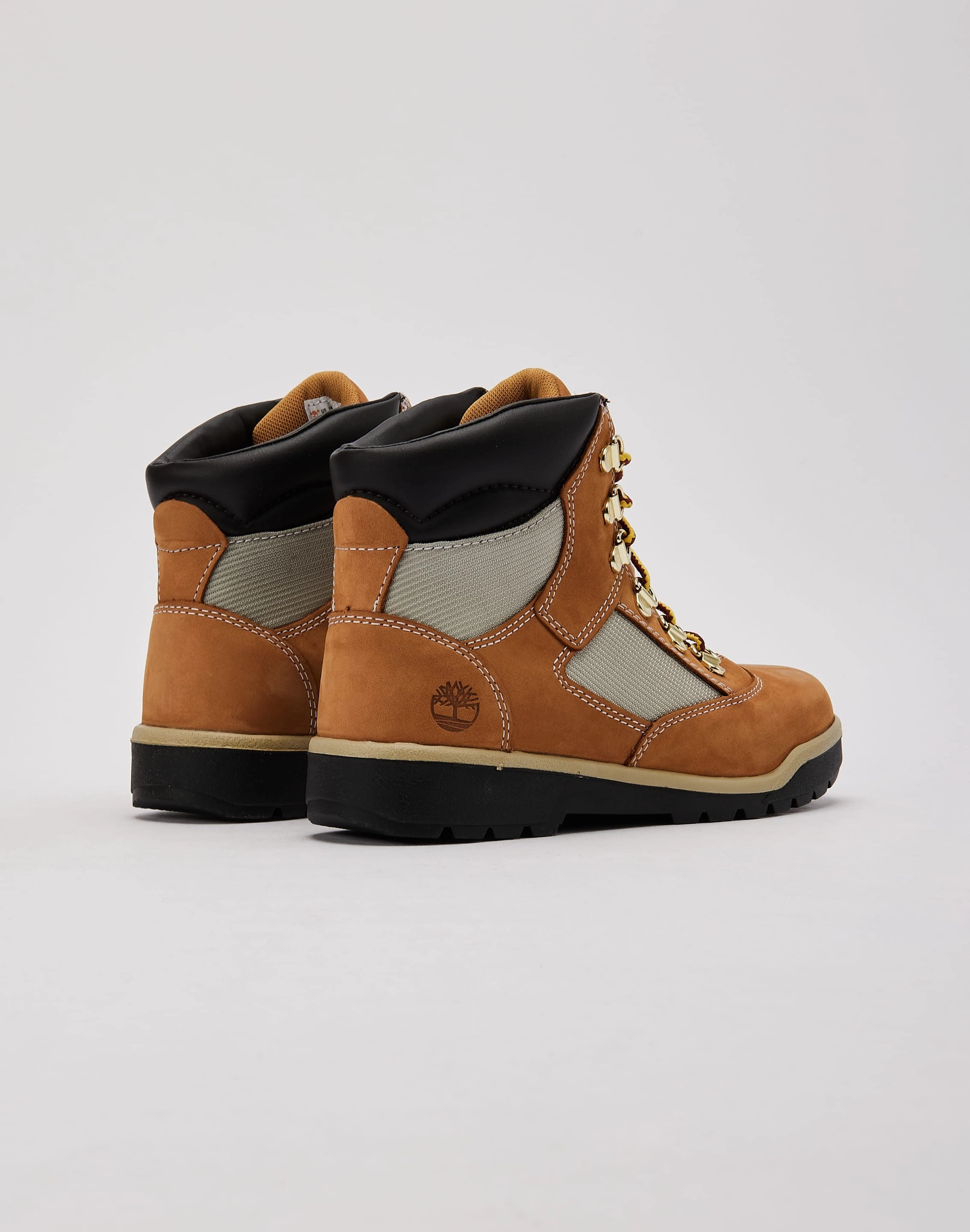 Timberland 6-Inch Field Boots Grade-School Urban Casual Footwear