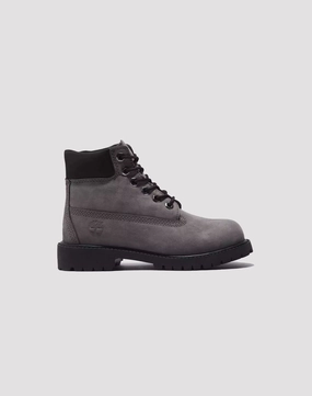Timberland 6" Premium Toddler Boys' "Medium Grey Nubuck" Boot Timberland shoe variations
