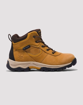 Timberland Mt. Maddsen Mid Lace Up Waterproof Hiking Boot Grade-School Timberland shoe variations