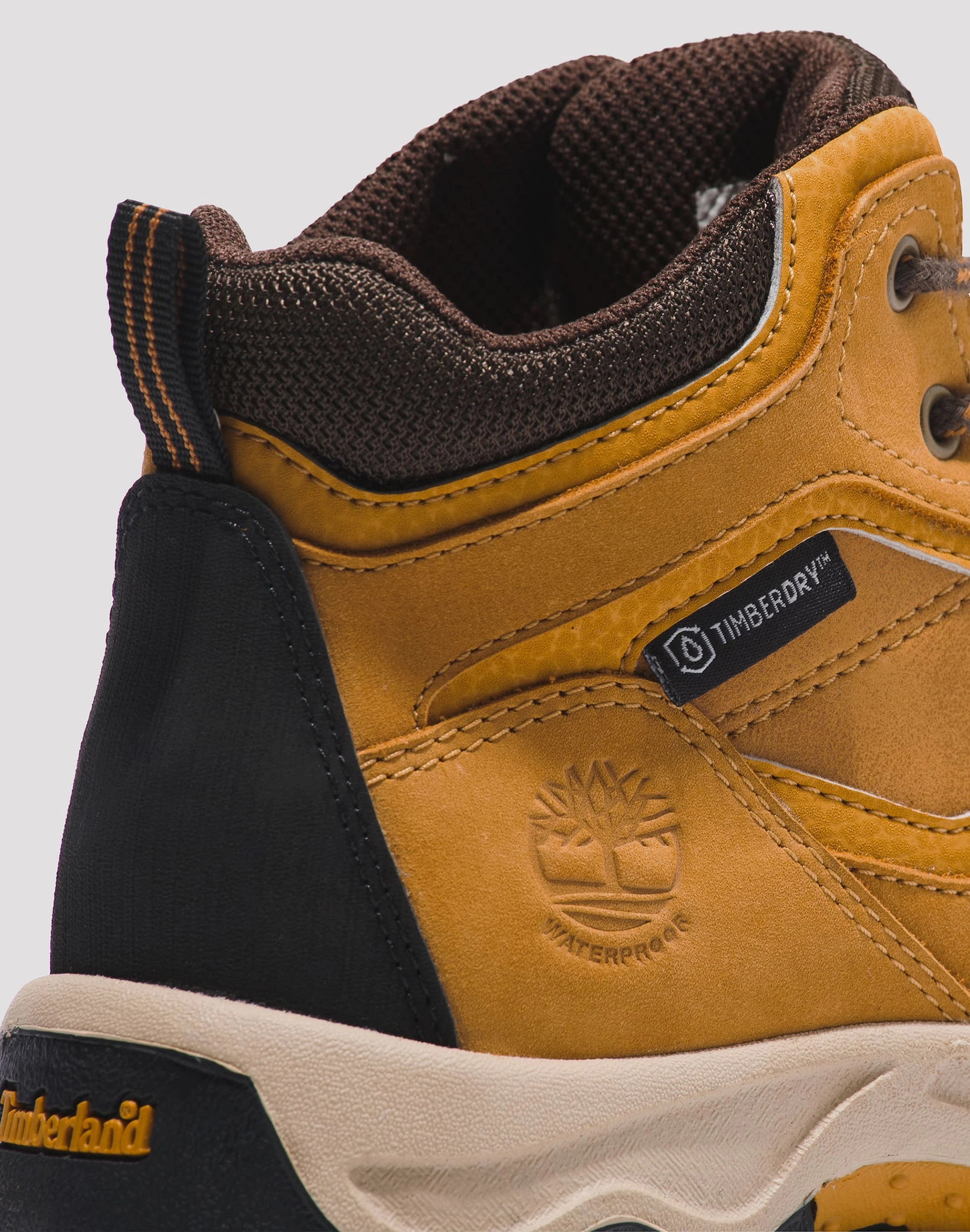 Timberland Mt. Maddsen Mid Lace Up Waterproof Hiking Boot Grade-School Urban Casual Footwear