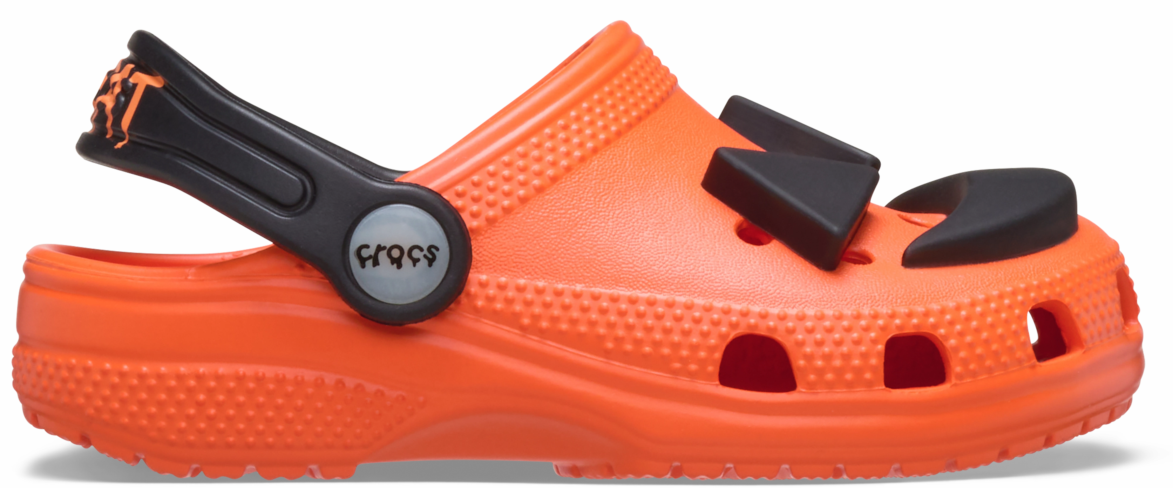 Toddlers' Jack O Lantern Clog Crocs slip-on shoes for casual use