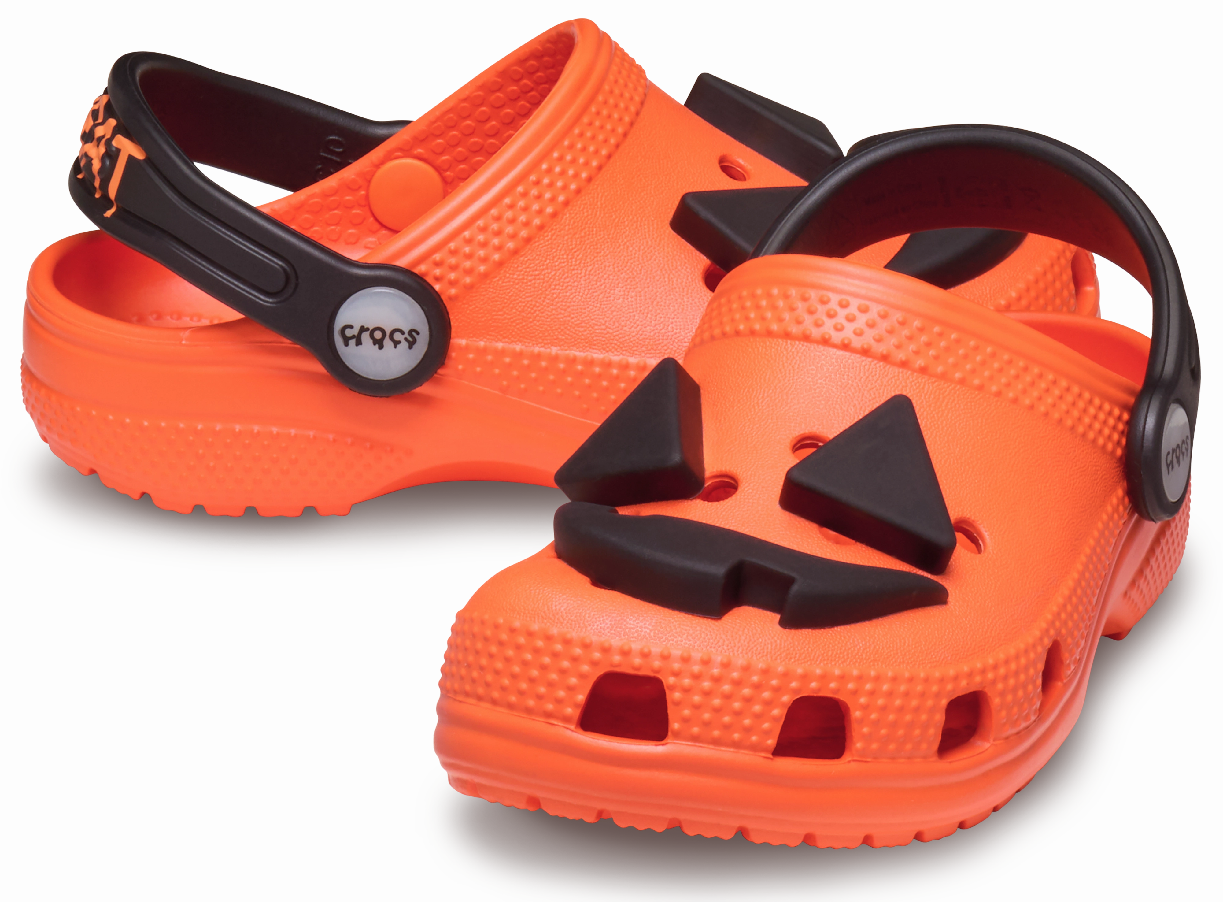 Toddlers' Jack O Lantern Clog Slip-On Shoes